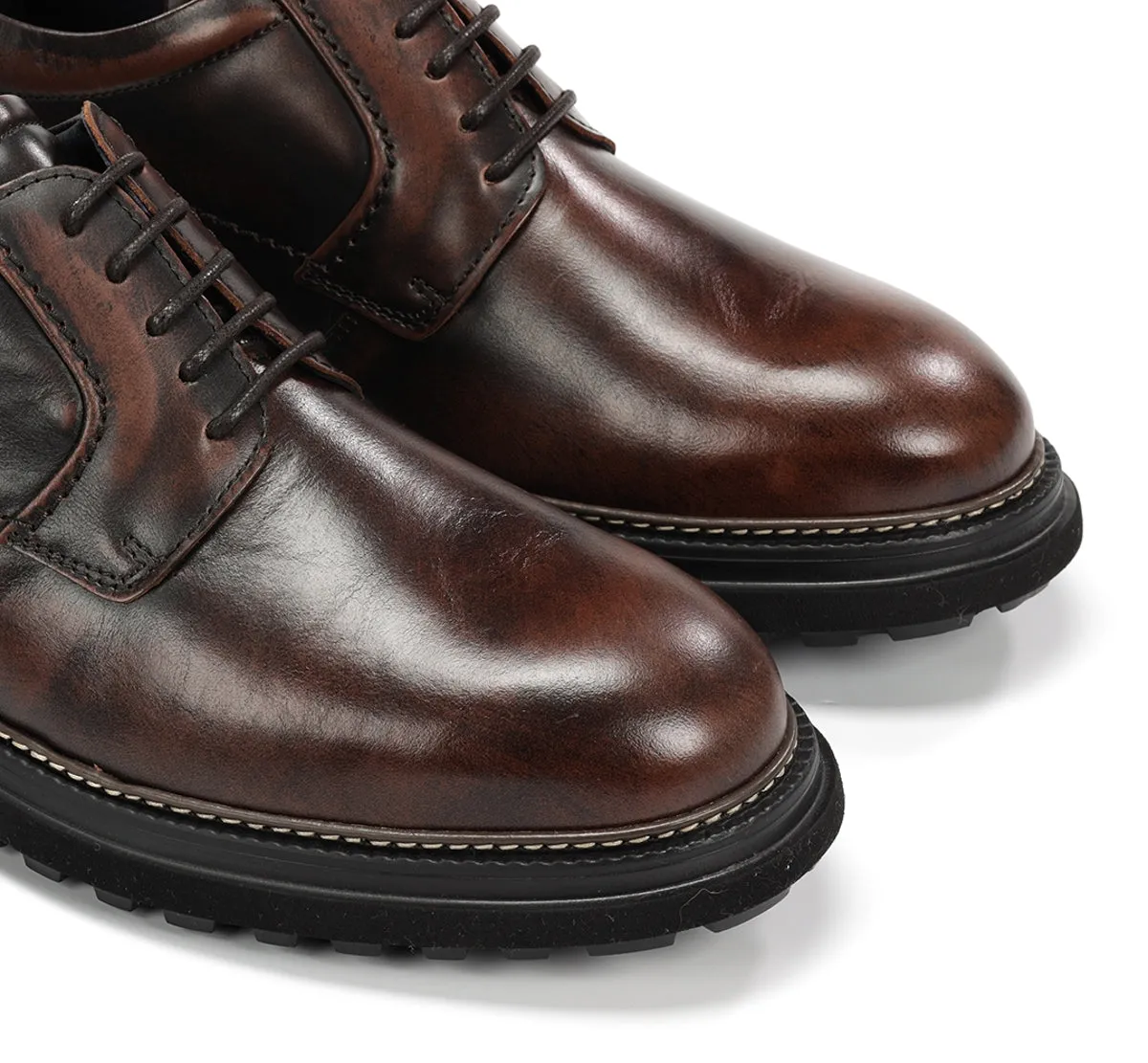 Fluchos Lincon F2054 scarpa uomo marrone classica