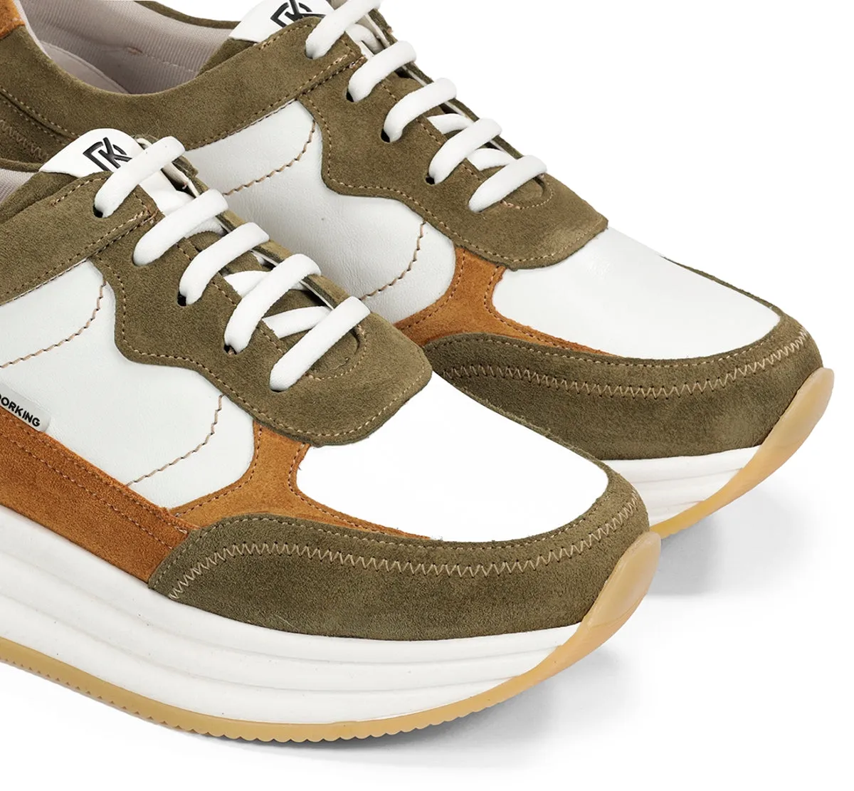 Dorking Draz D9436 Sneakers Donna Verdi con Zeppa