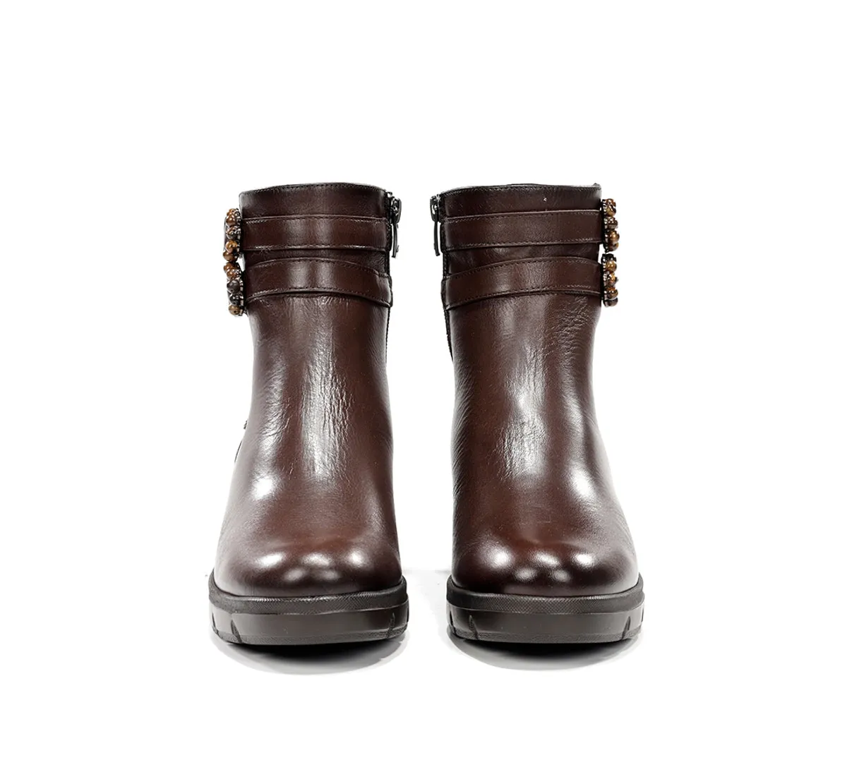 Fluchos Fugaz F2516 stivaletti donna marroni tacco