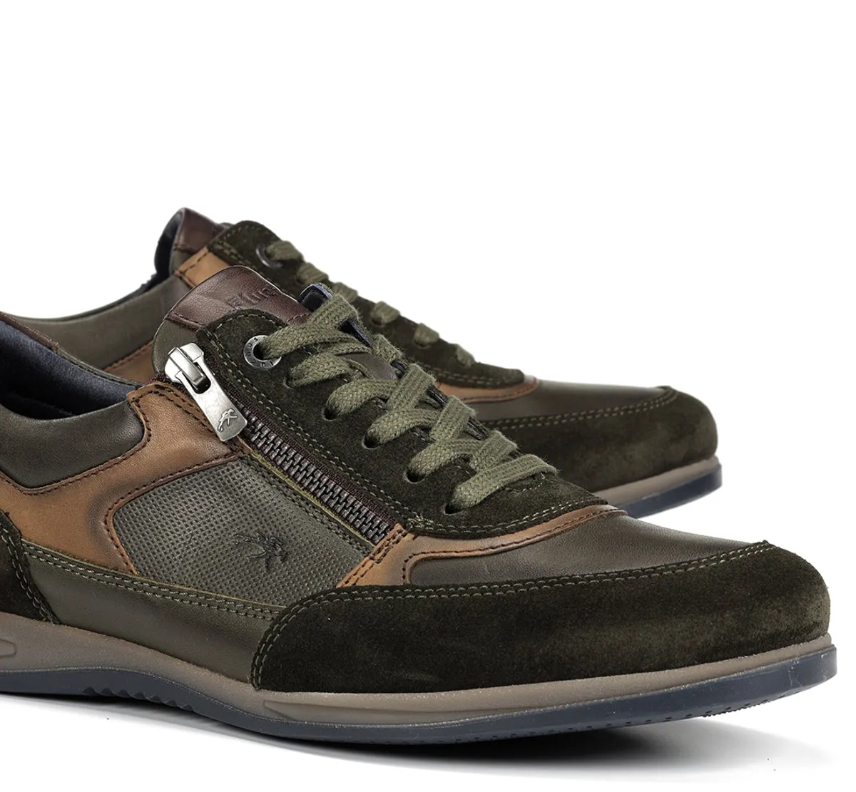 Fluchos Daniel F1288 Sneakers Uomo Verdi Suola Grip
