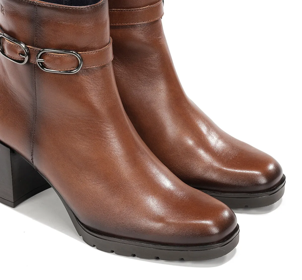 Dorking Sesma D9809 Stivaletti Donna Marroni col Tacco