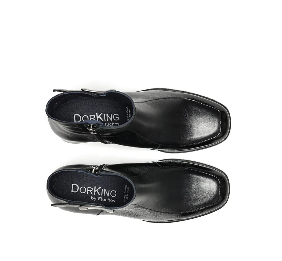 Dorking Ikia D9199 stivaletti neri fibbie