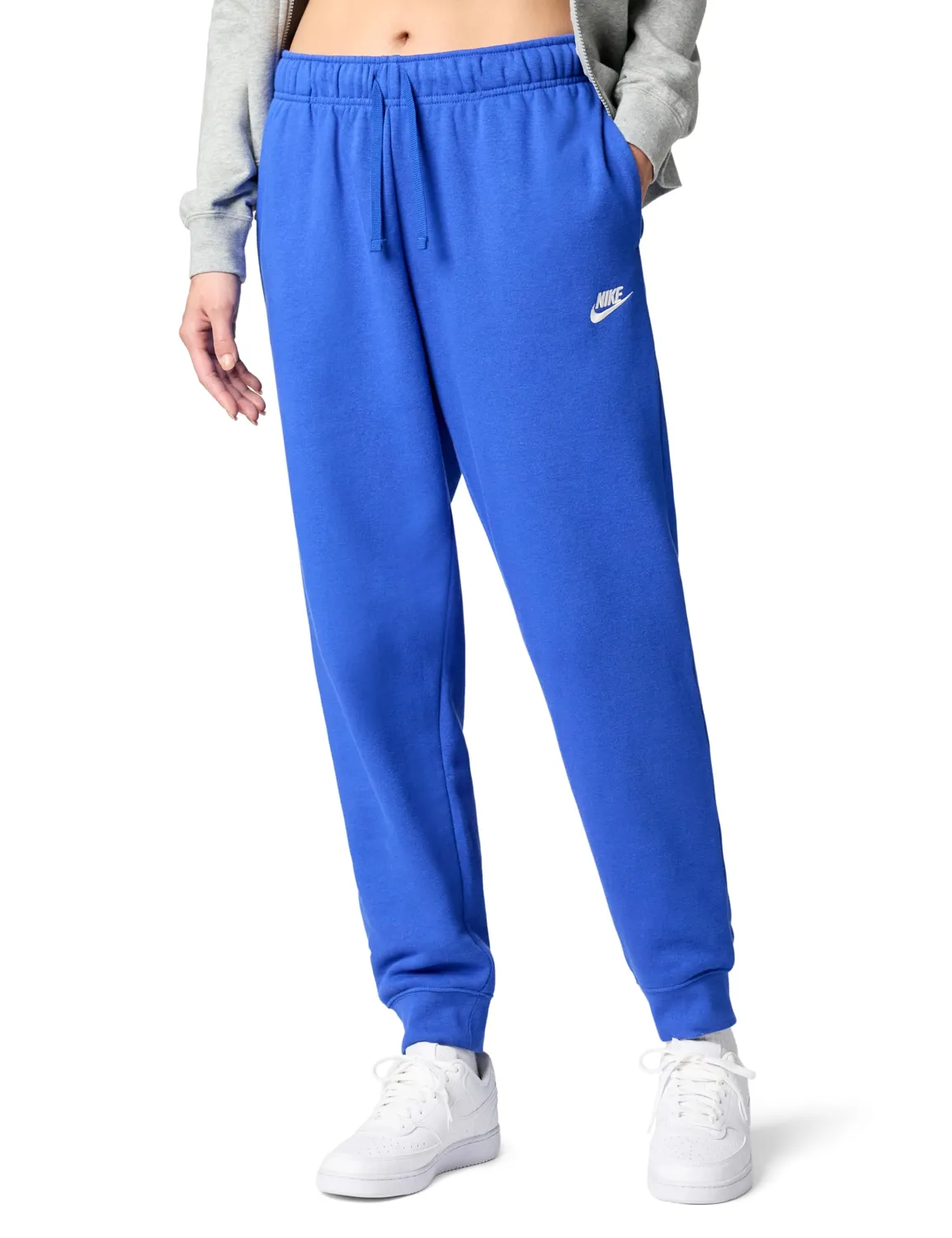 Nike Phoenix Fleece pantaloni tuta donna pile vita media