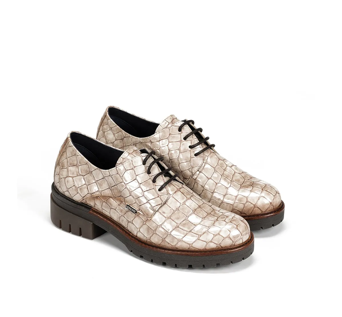 Dorking by Fluchos Cady D9577 mocassini donna taupe