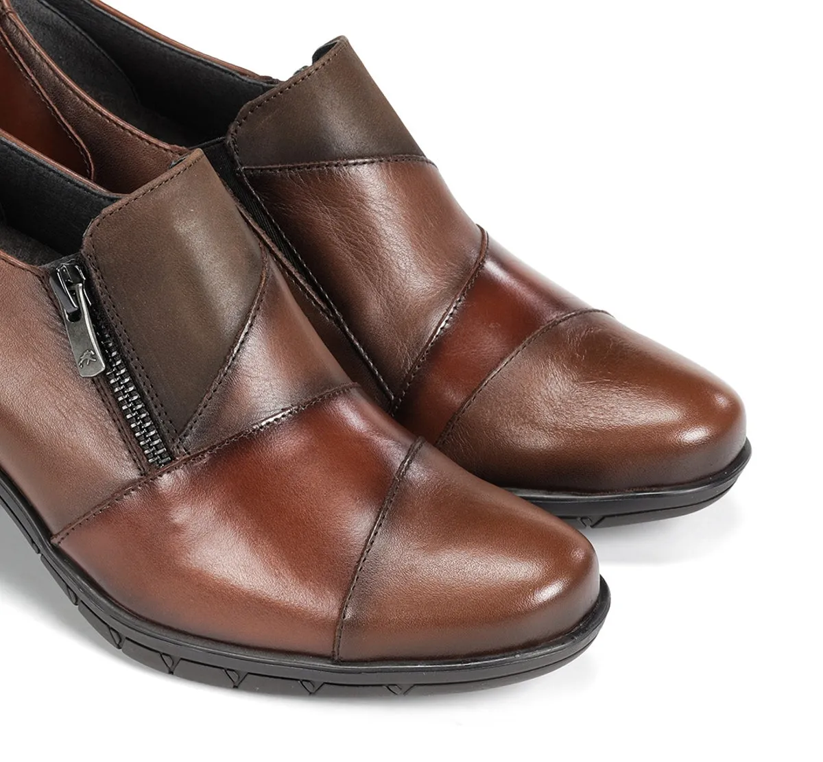 Fluchos Nydia F1802 slip on donna marrone elegante