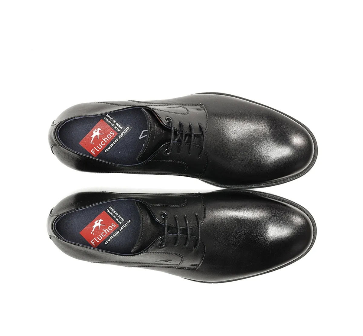 Fluchos Arthur F1931 scarpe nere uomo eleganti classiche
