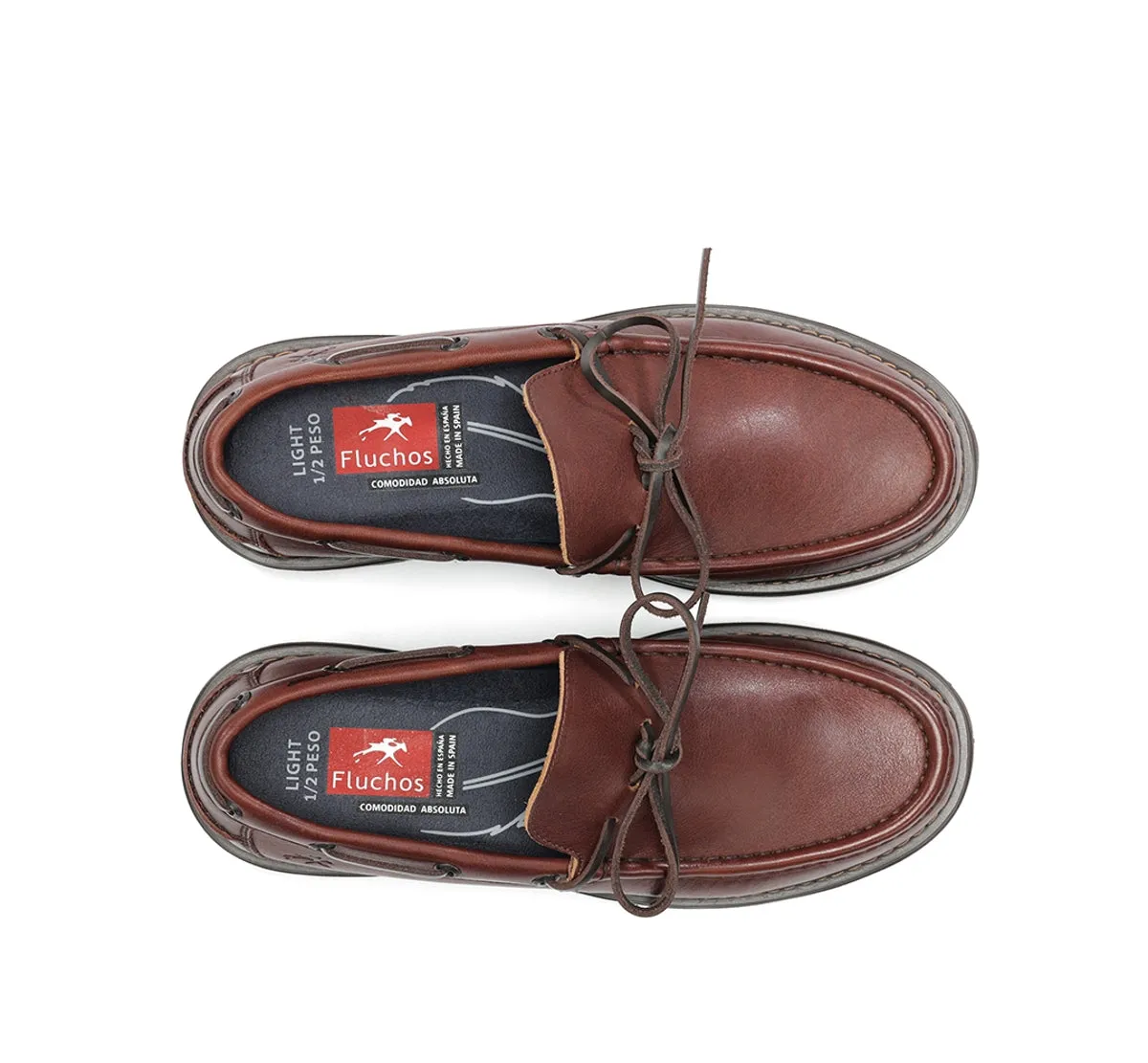 Fluchos Douglas F1322 scarpe barca marroni