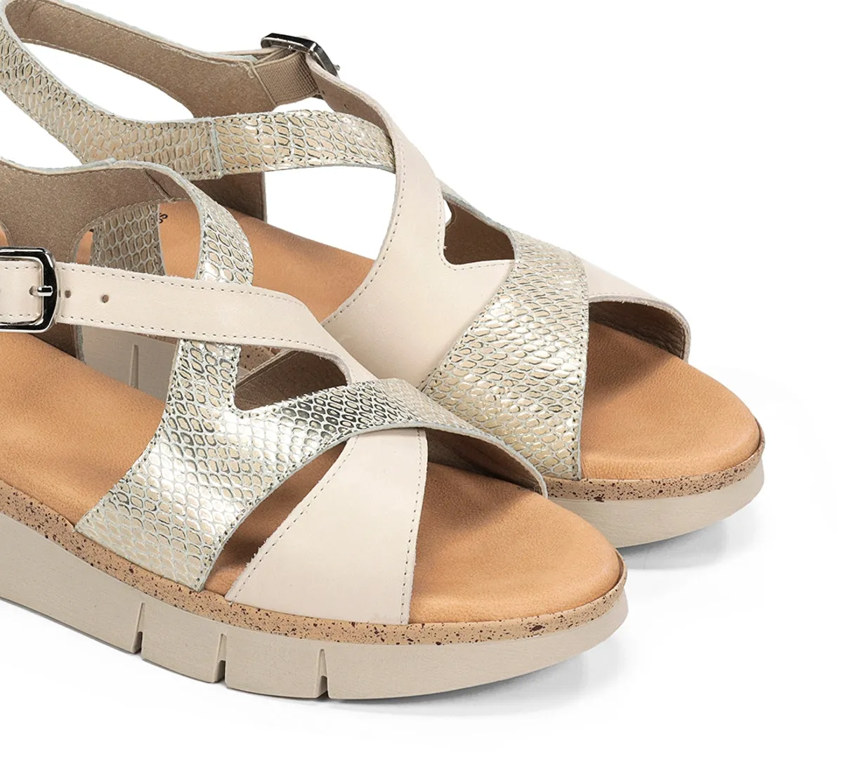 Fluchos Klau D9485 sandali donna bianchi estate