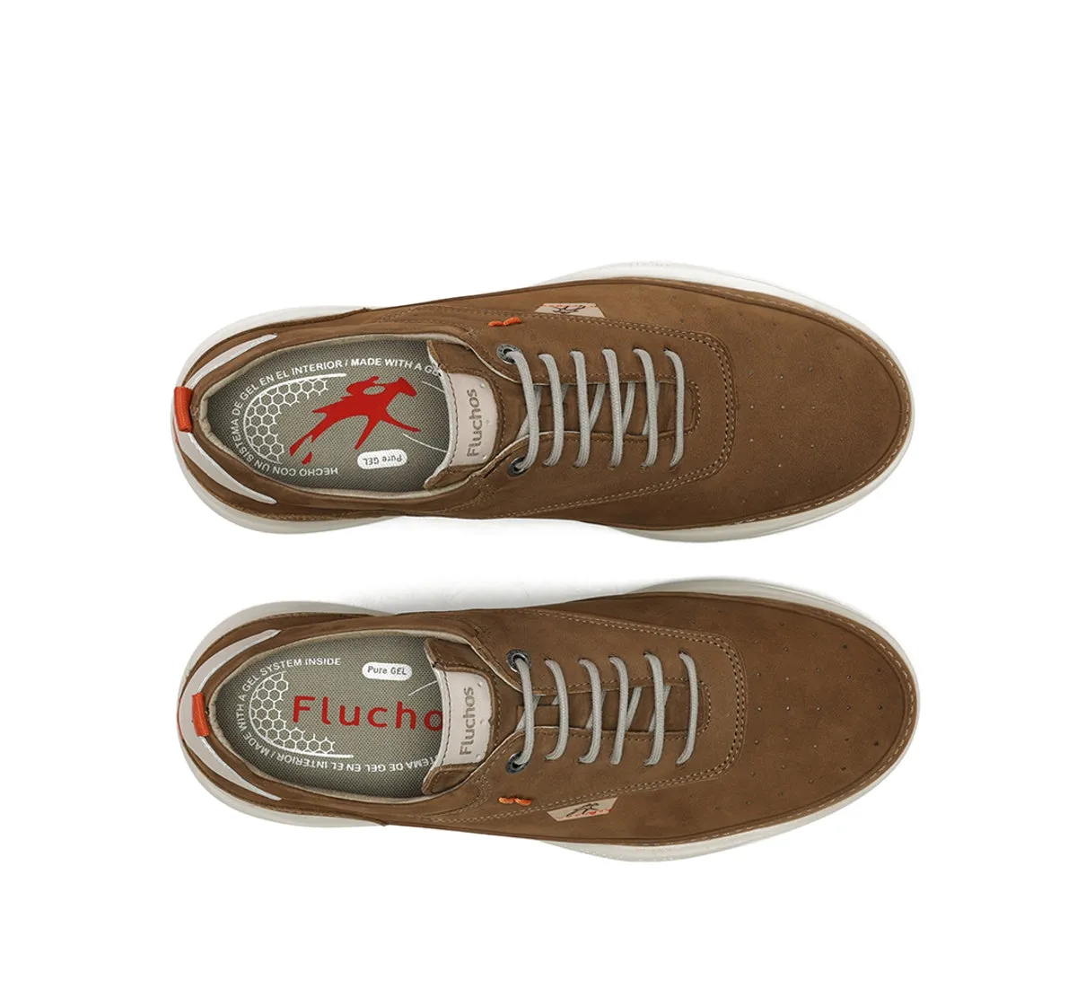 Fluchos Kadir F2447 sneaker uomo marrone leggera