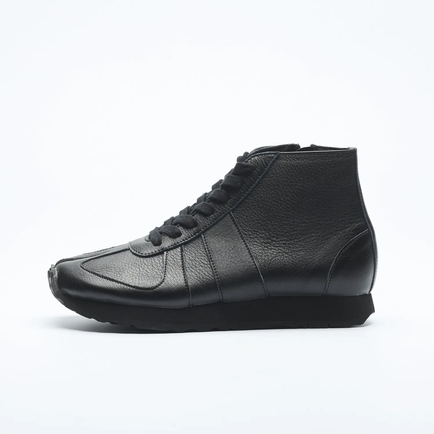 Tabito tabito26 Brace Trainer sneakers total black pelle