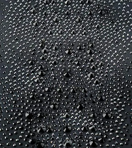 Alexander Smith Pochette pelle con strass 32 cm