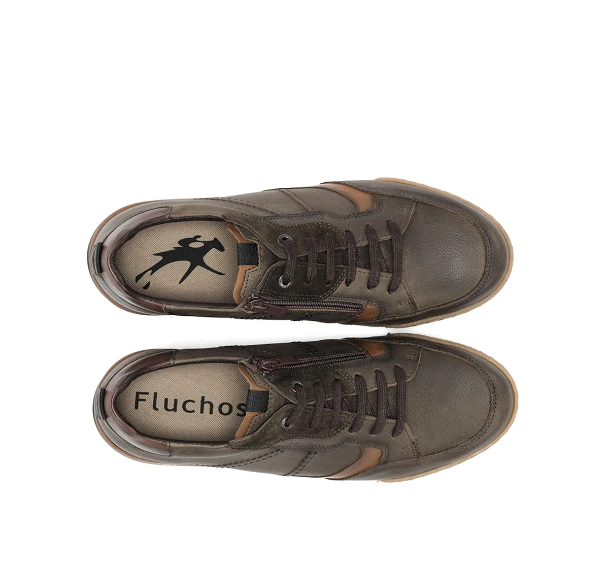 Fluchos Elder F2273 sneakers uomo verdi eleganti