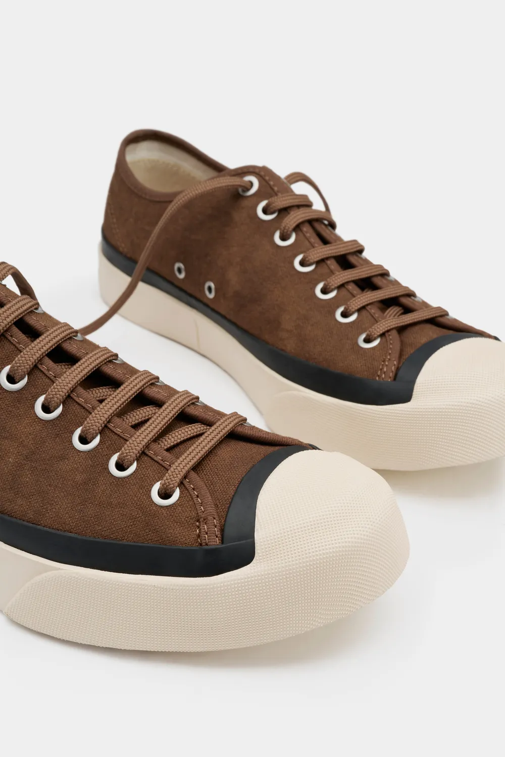 Eytys Stereo sneakers tela macchiato patina