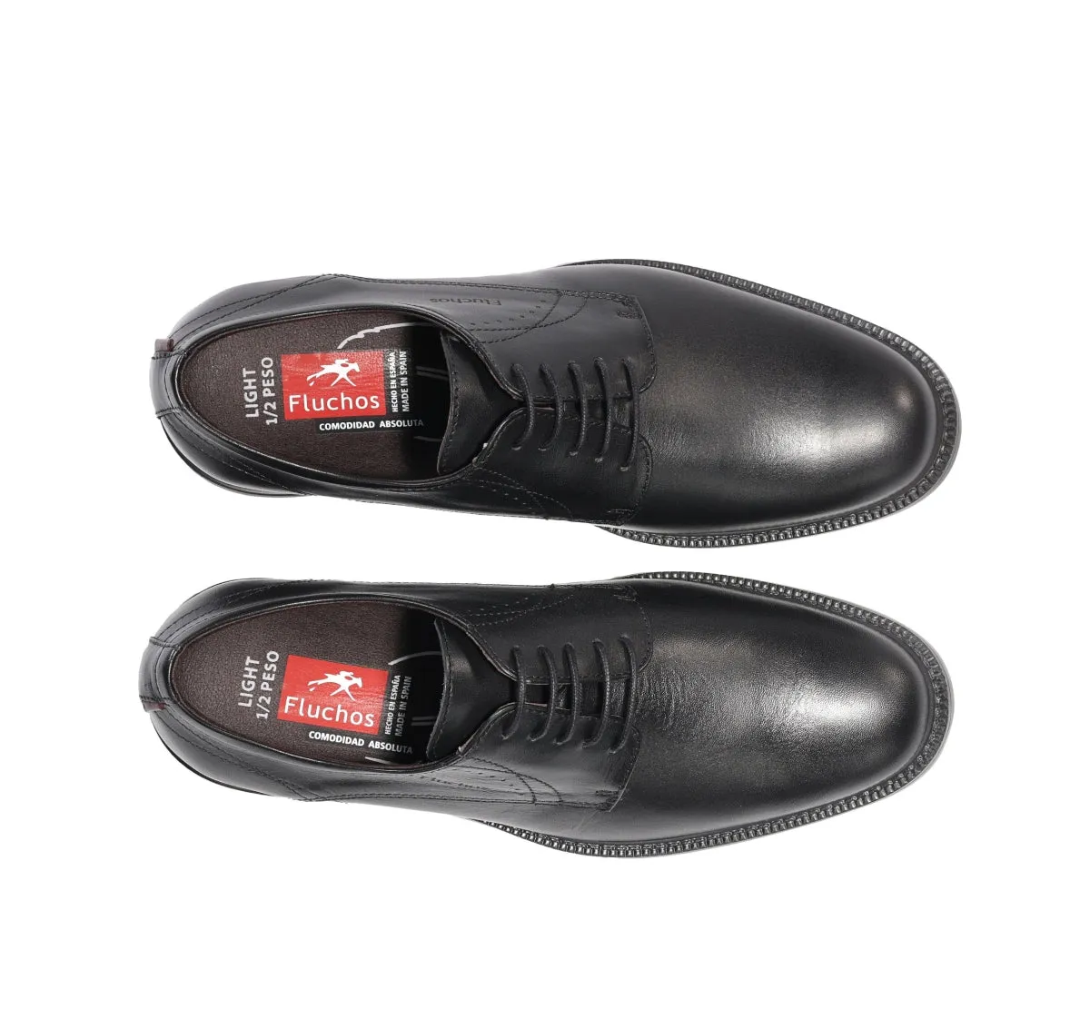 Fluchos Adrien F2493 Scarpa Uomo Nera Elegante