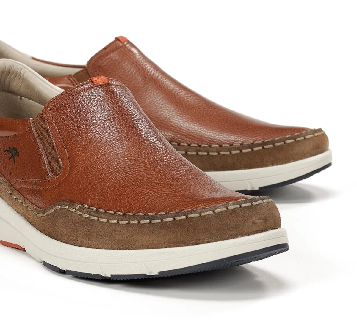 Fluchos Kai F1985 slip on marrone uomo