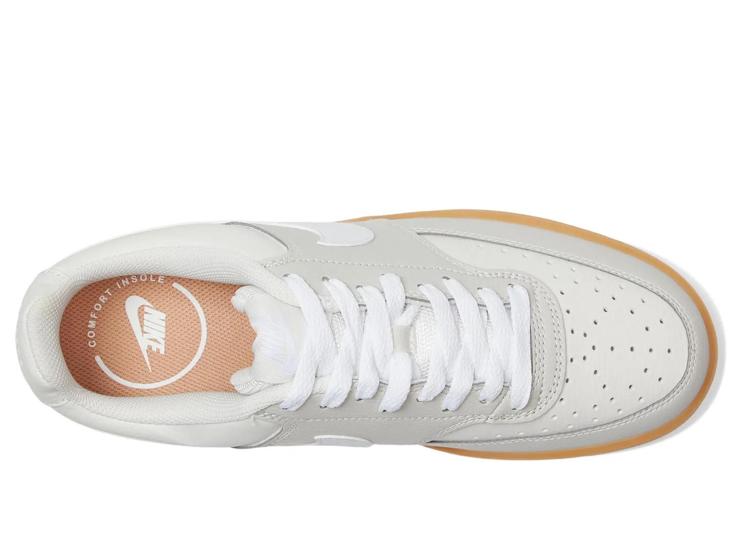 Nike Court Vision Low scarpa 43 EU beige gum