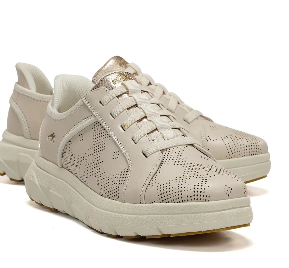 Fluchos First F2435 Sneakers Donna Bianche Pelle