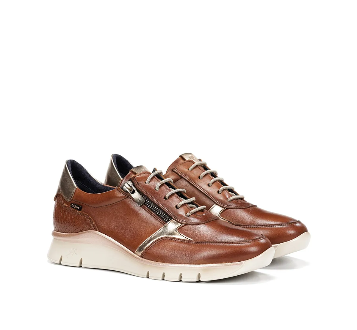 Fluchos Union F2070 sneakers donna marrone comode