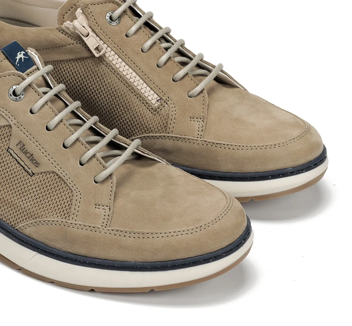 Fluchos Jeff F2211 sneakers uomo tortora casual