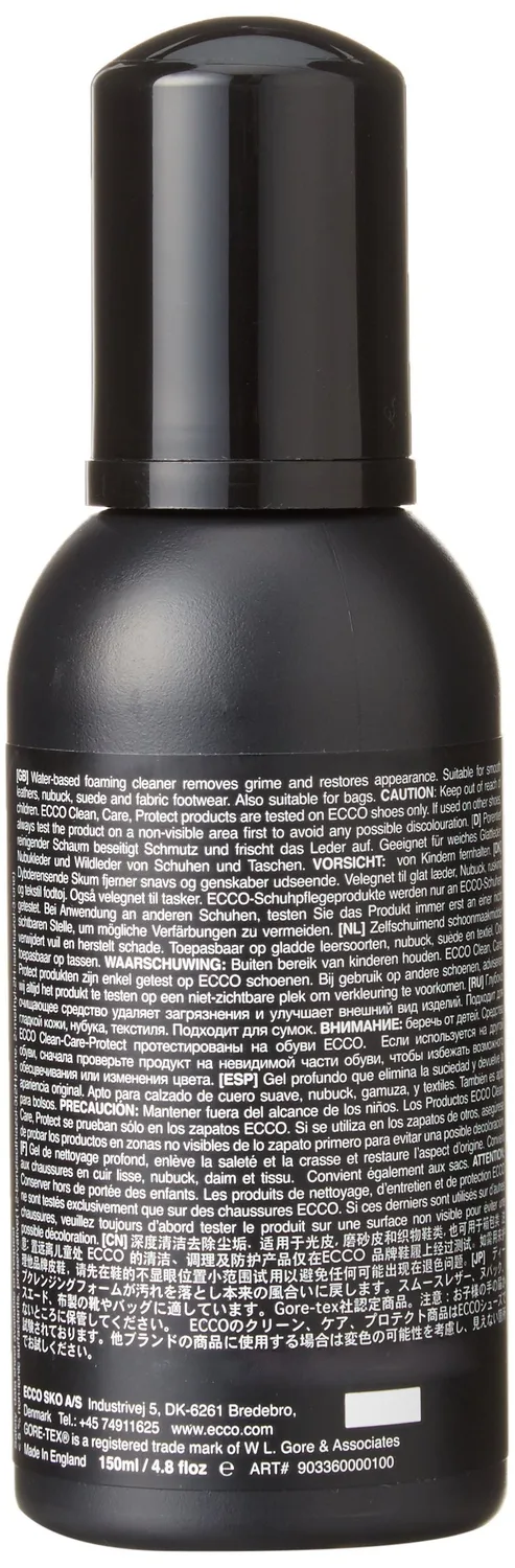 Ecco Foam Cleaner spray 150 ml pulizia scarpe pelle