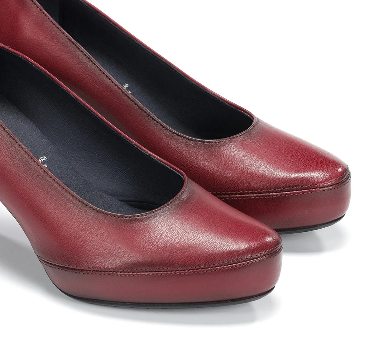 Dorking Blesa D5794 scarpe donna bordeaux tacco