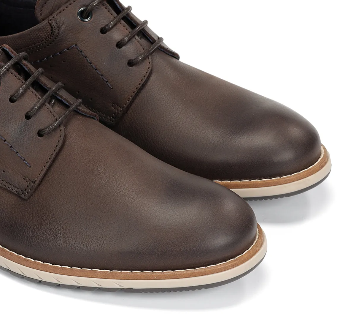 Fluchos Taylor F2091 scarpe uomo marroni casual
