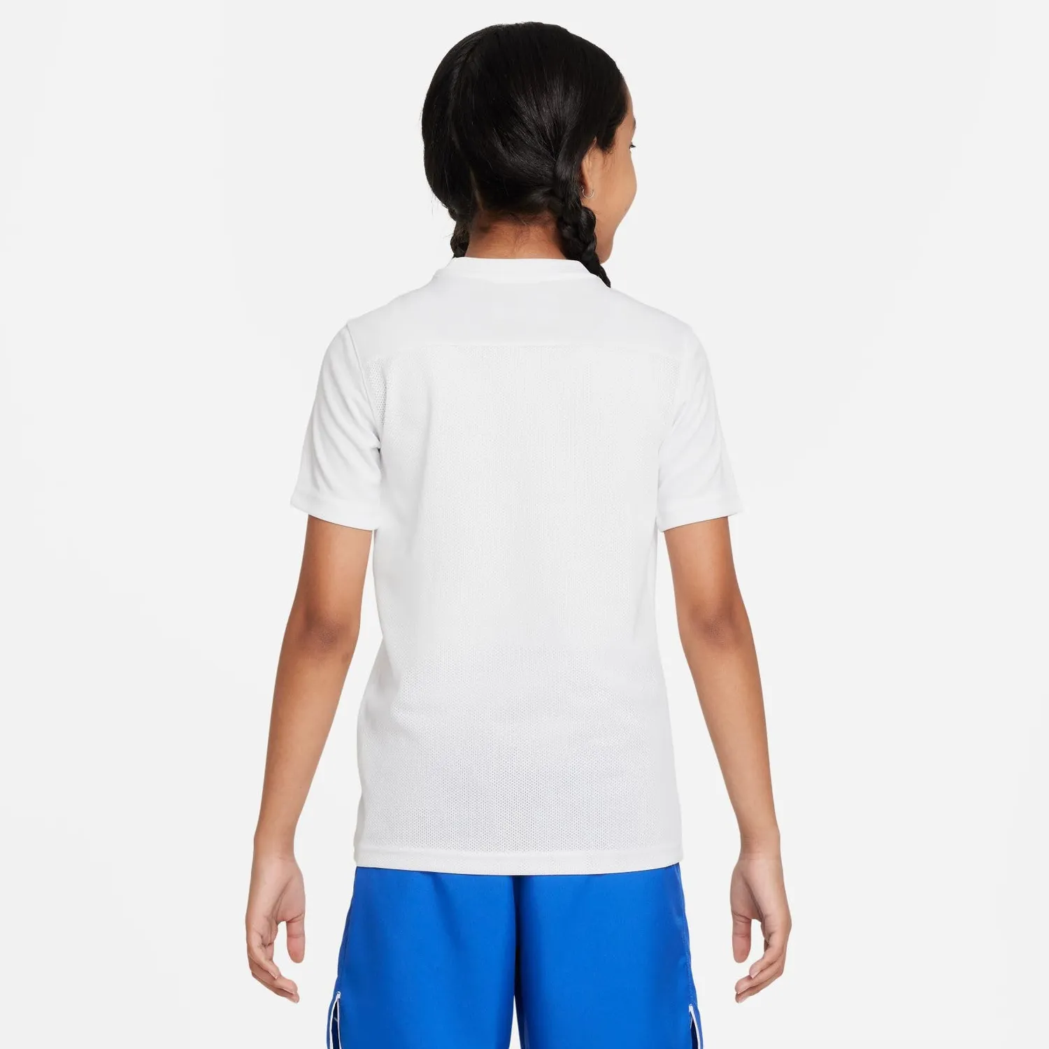 Nike Park VII maglia calcio bambino bianco blu