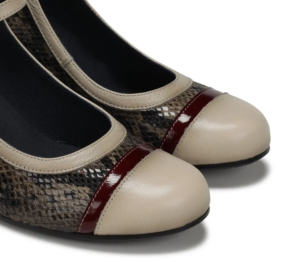 Fluchos Rodin D8669 scarpe donna marrone fibbia