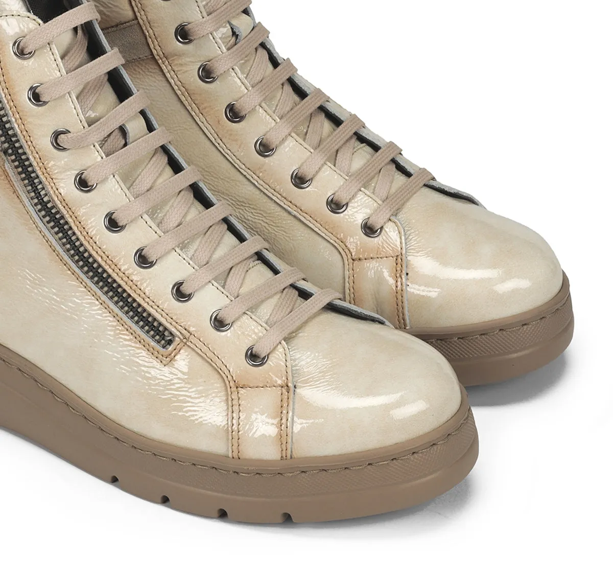Fluchos Pompas F2250 stivaletti donna taupe
