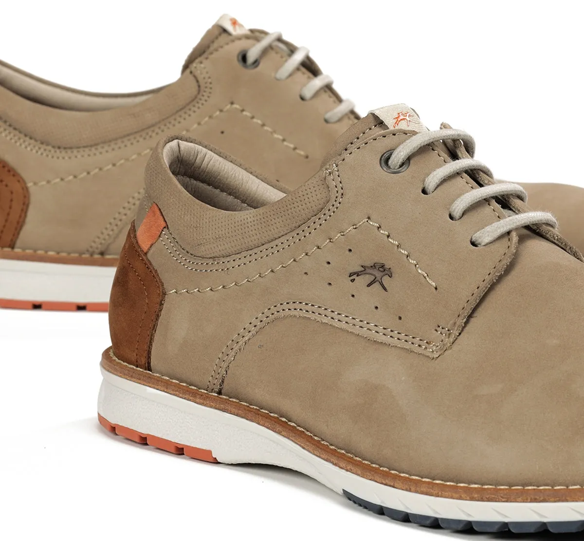 Fluchos Taylor F1978 scarpe uomo taupe sportive