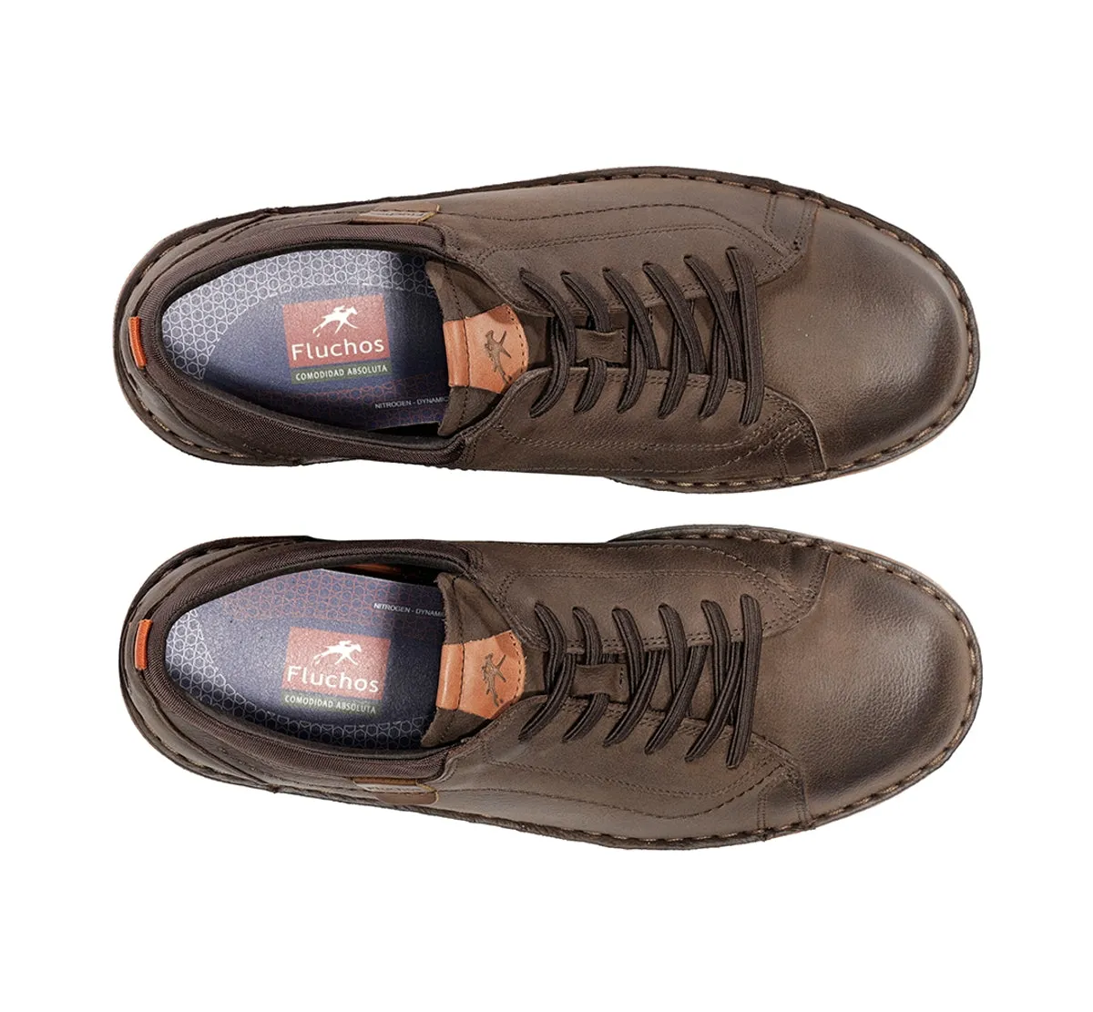 Fluchos Alvin F2528 scarpe uomo marroni nitrogen