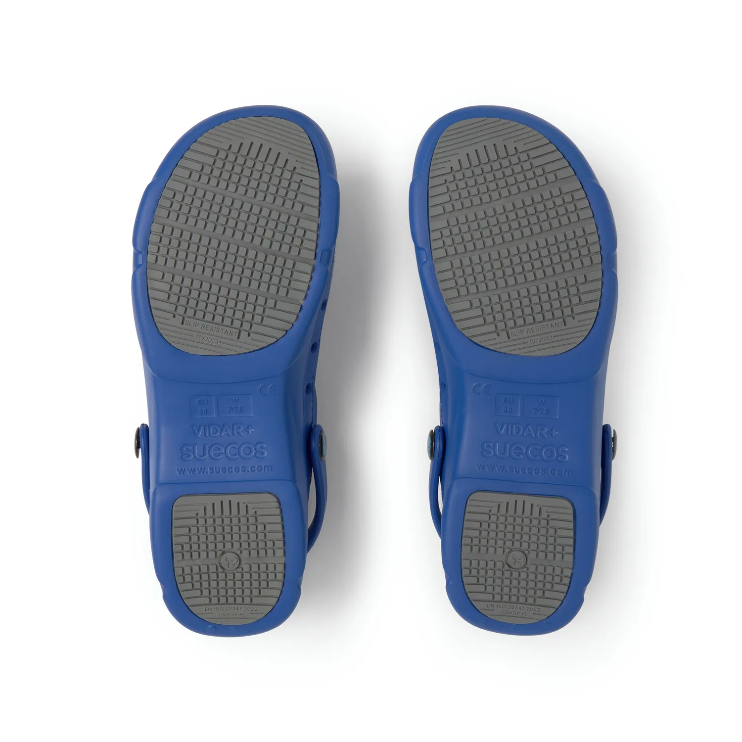 Suecos Vidar+ zoccoli sanitari blu antiscivolo