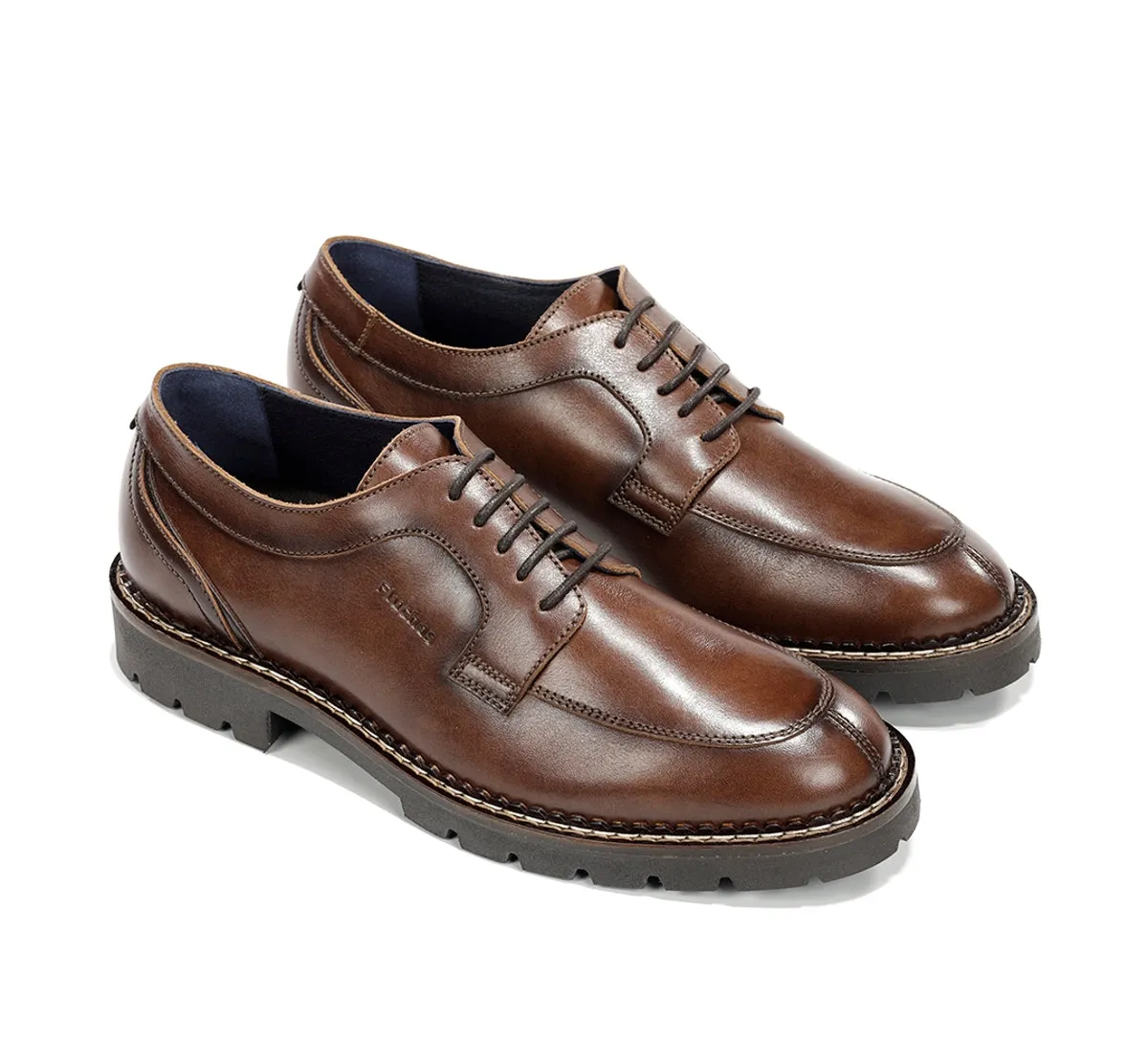 Fluchos Smith F2540 scarpe uomo marroni in pelle