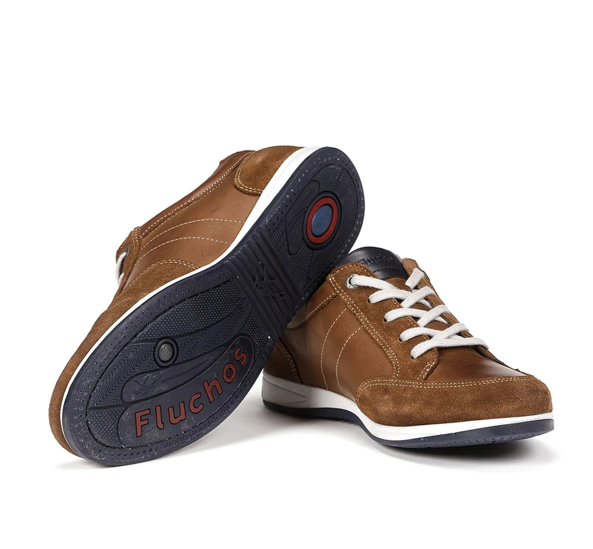 Fluchos Daniel F1282 Sneaker Uomo Marroni Casual