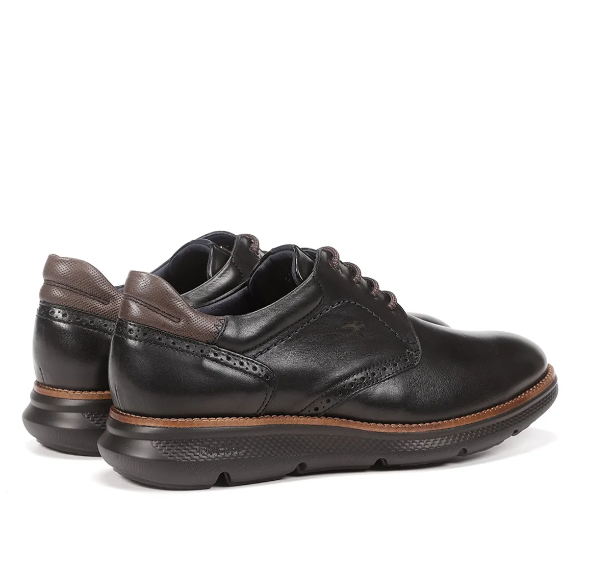 Fluchos William F1351 scarpe uomo nere classiche