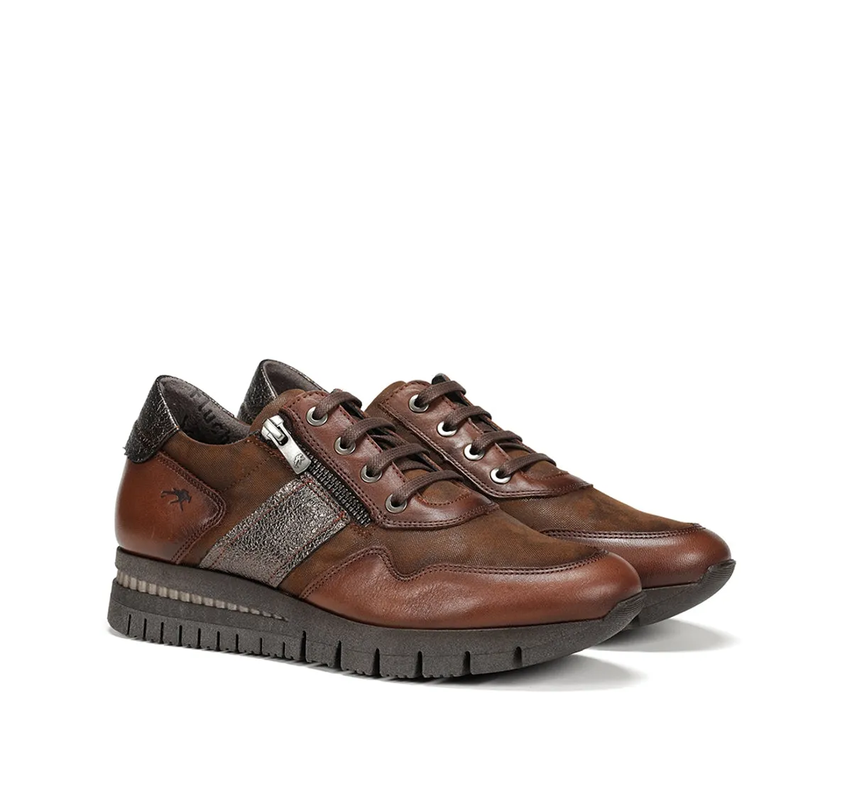Fluchos Meryl F1624 sneakers marroni donna