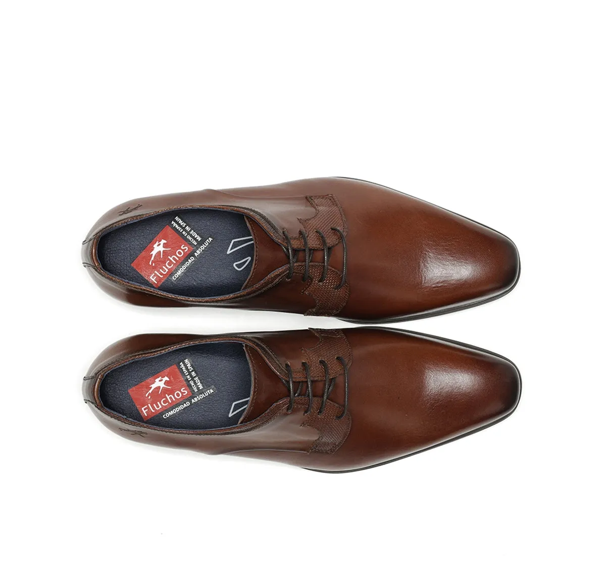 Fluchos Golem 9952 Scarpa Oxford Marrone Uomo