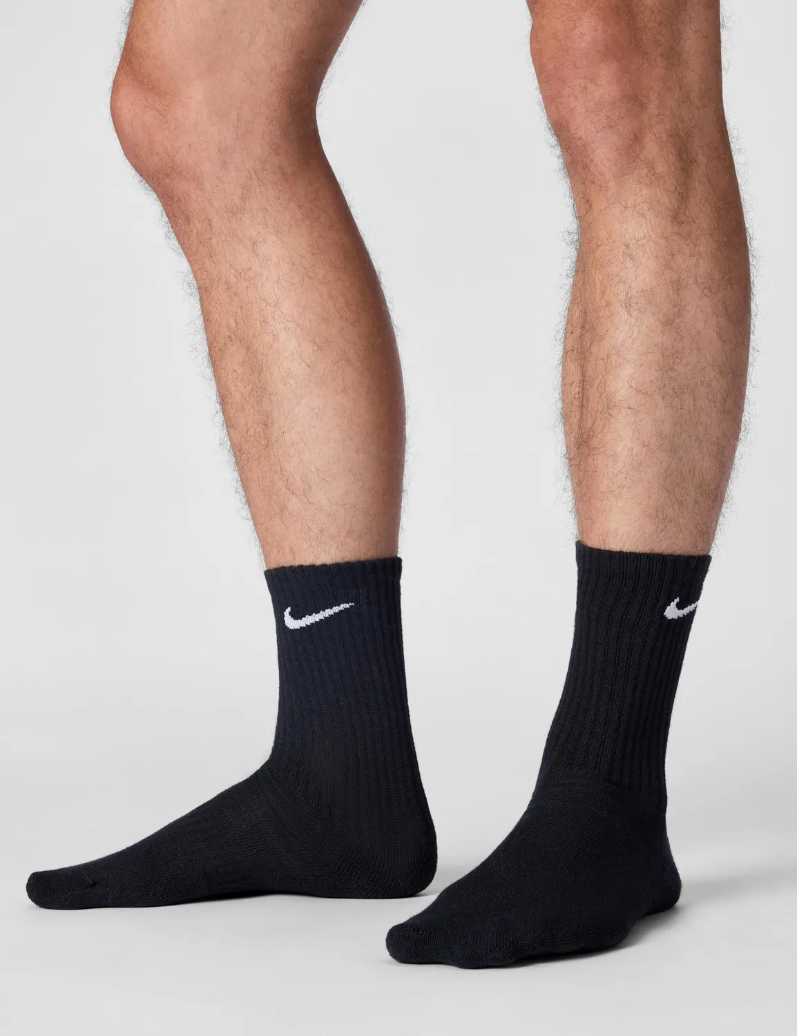 Nike Everyday Ltwt Calzini Uomo Neri 3 Paia Cotone