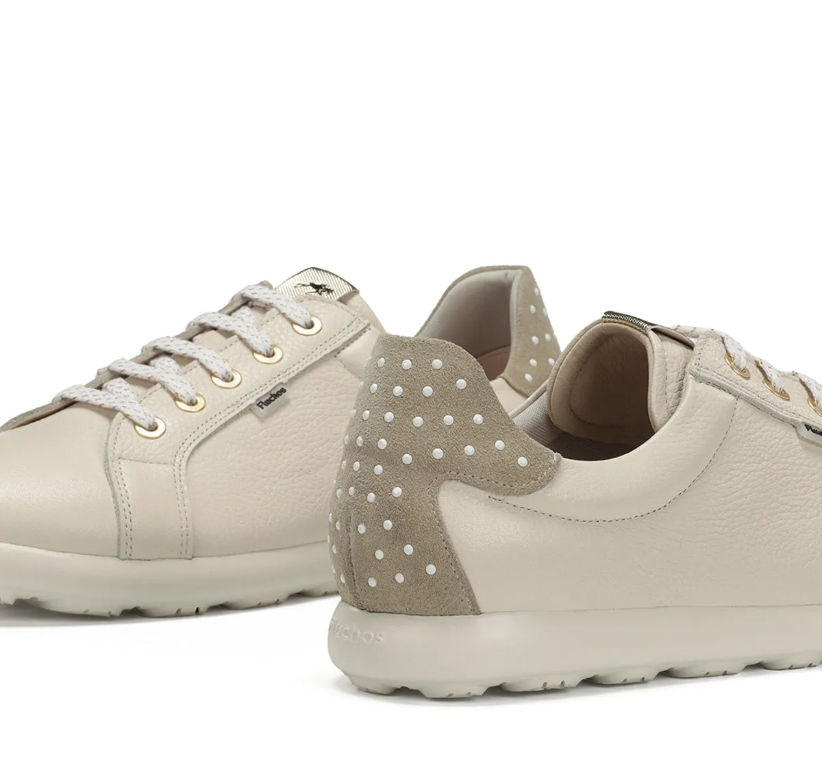 Fluchos Party F2439 sneakers donna tortora minimal