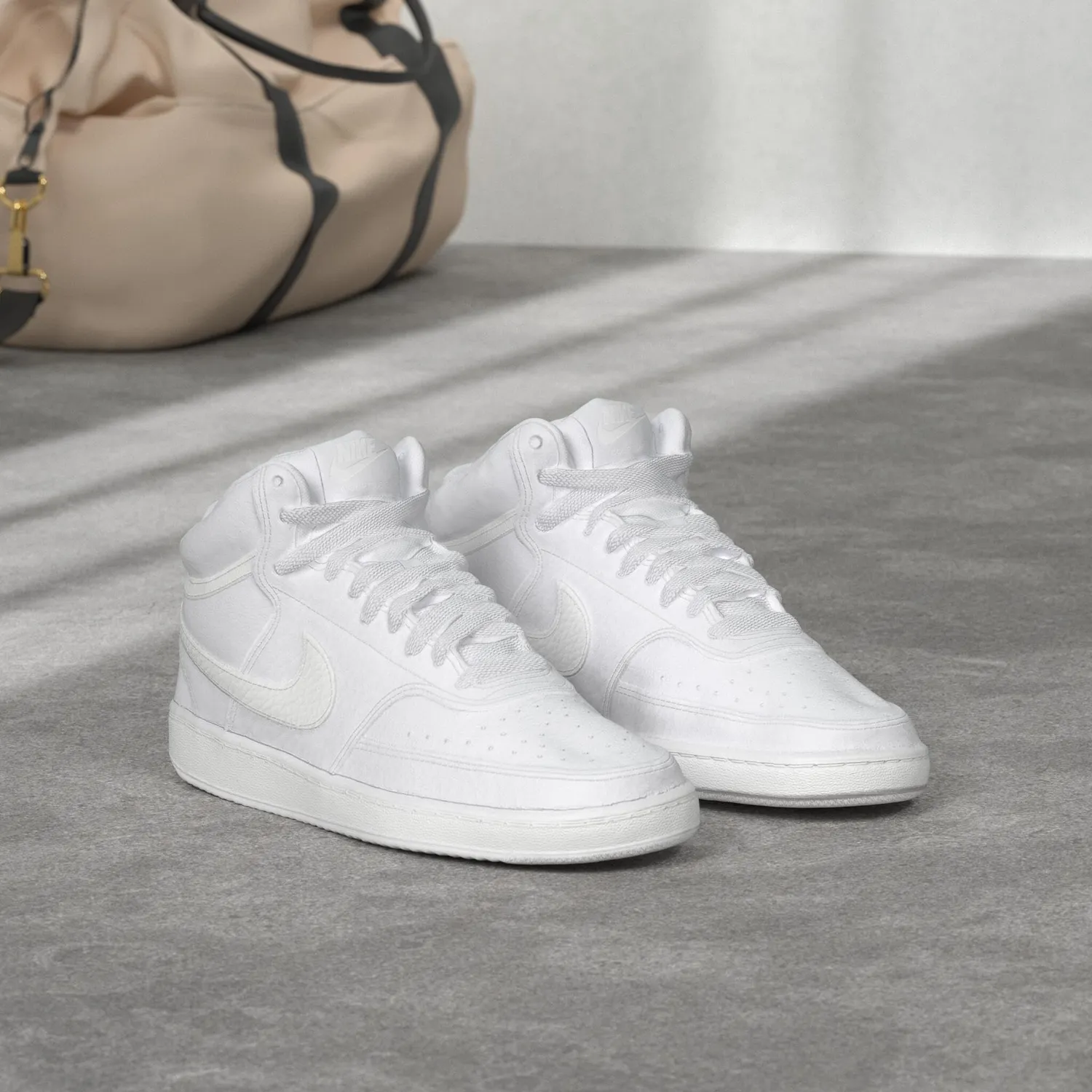 Nike Court Vision Mid sneakers donna bianche