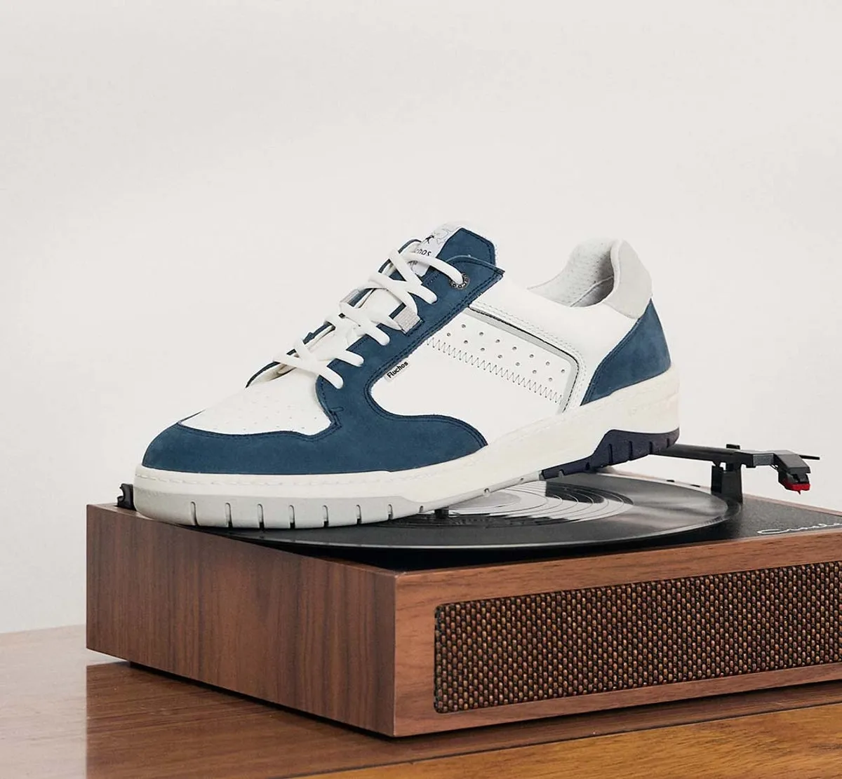 Fluchos Roger F1954 sneakers blu uomo retro