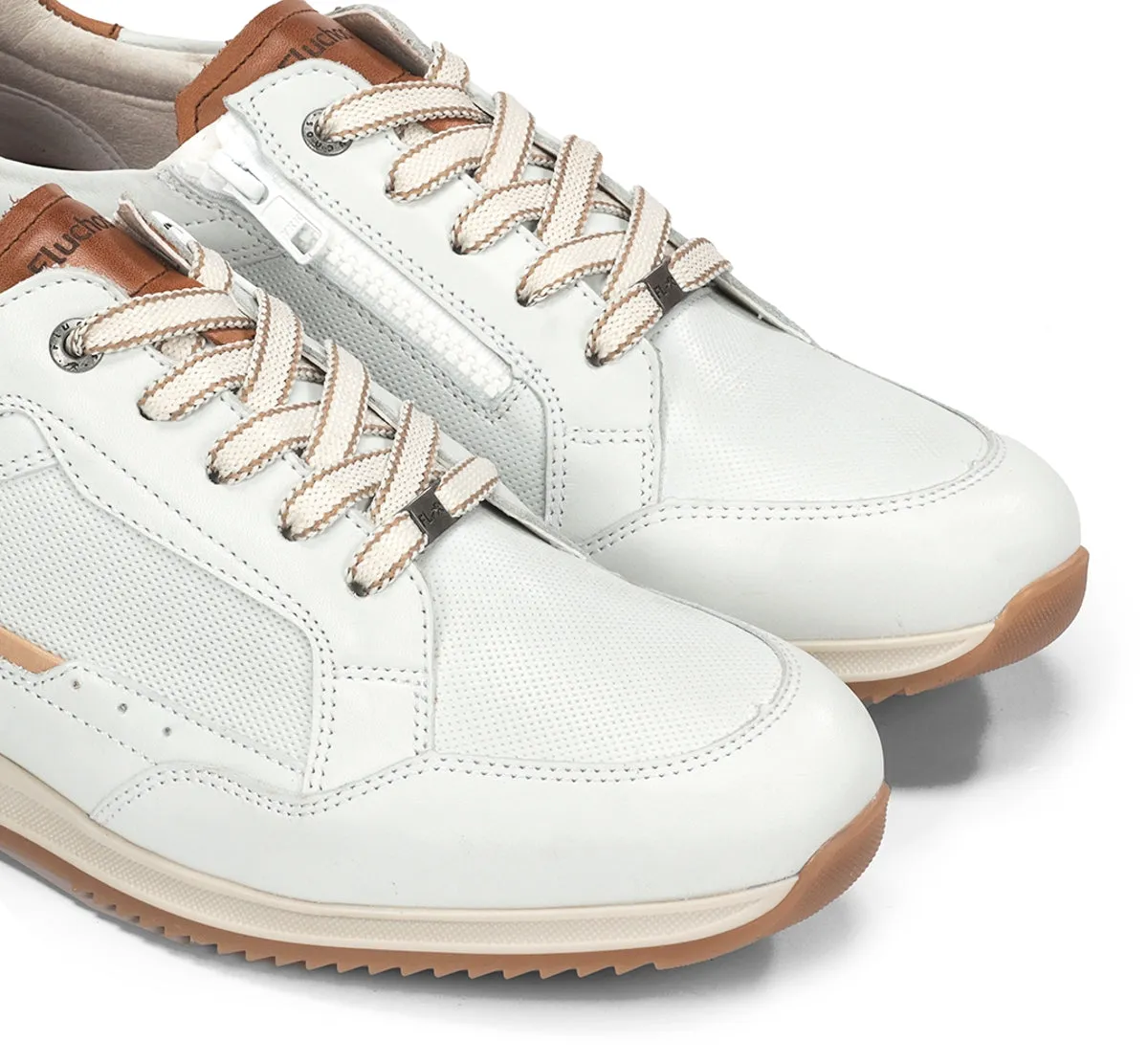 Fluchos Samir F2187 sneakers uomo bianche comode