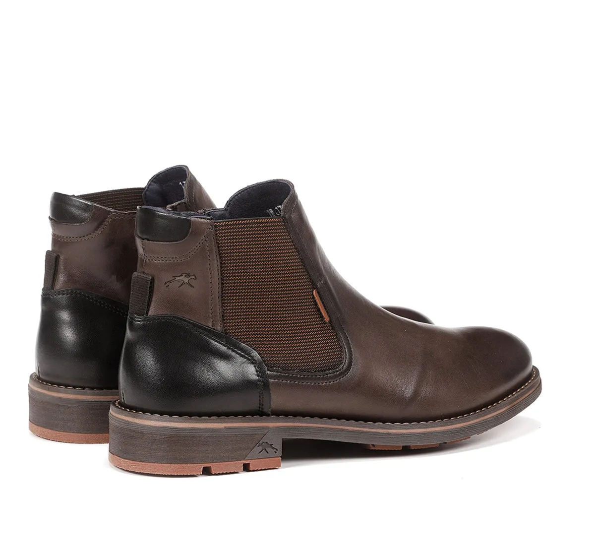 Fluchos Terry F1343 polacchine uomo marroni invernali