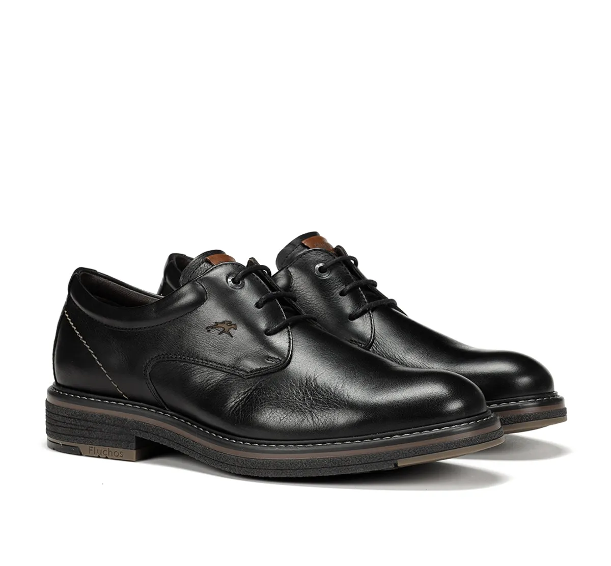 Fluchos Kasper F1815 scarpa uomo nero elegante