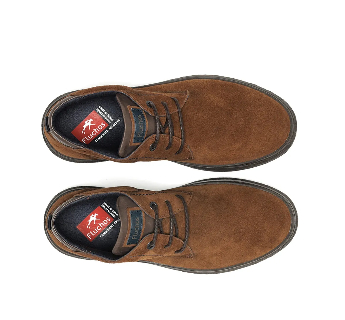 Fluchos Ragnar F1878 stivaletti uomo marroni pelle