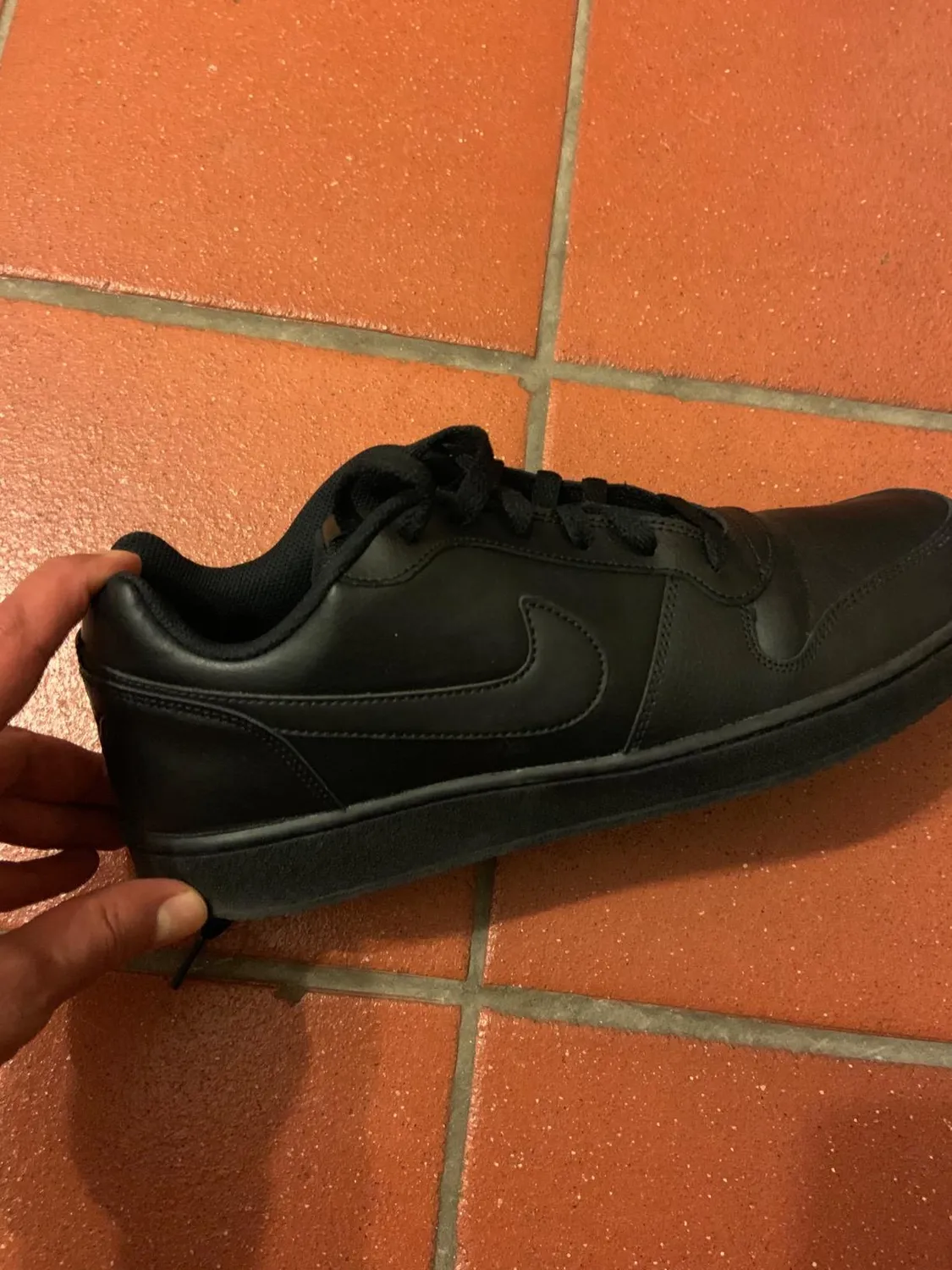 Nike Ebernon Low AQ1775-101 scarpe basket bianco pelle
