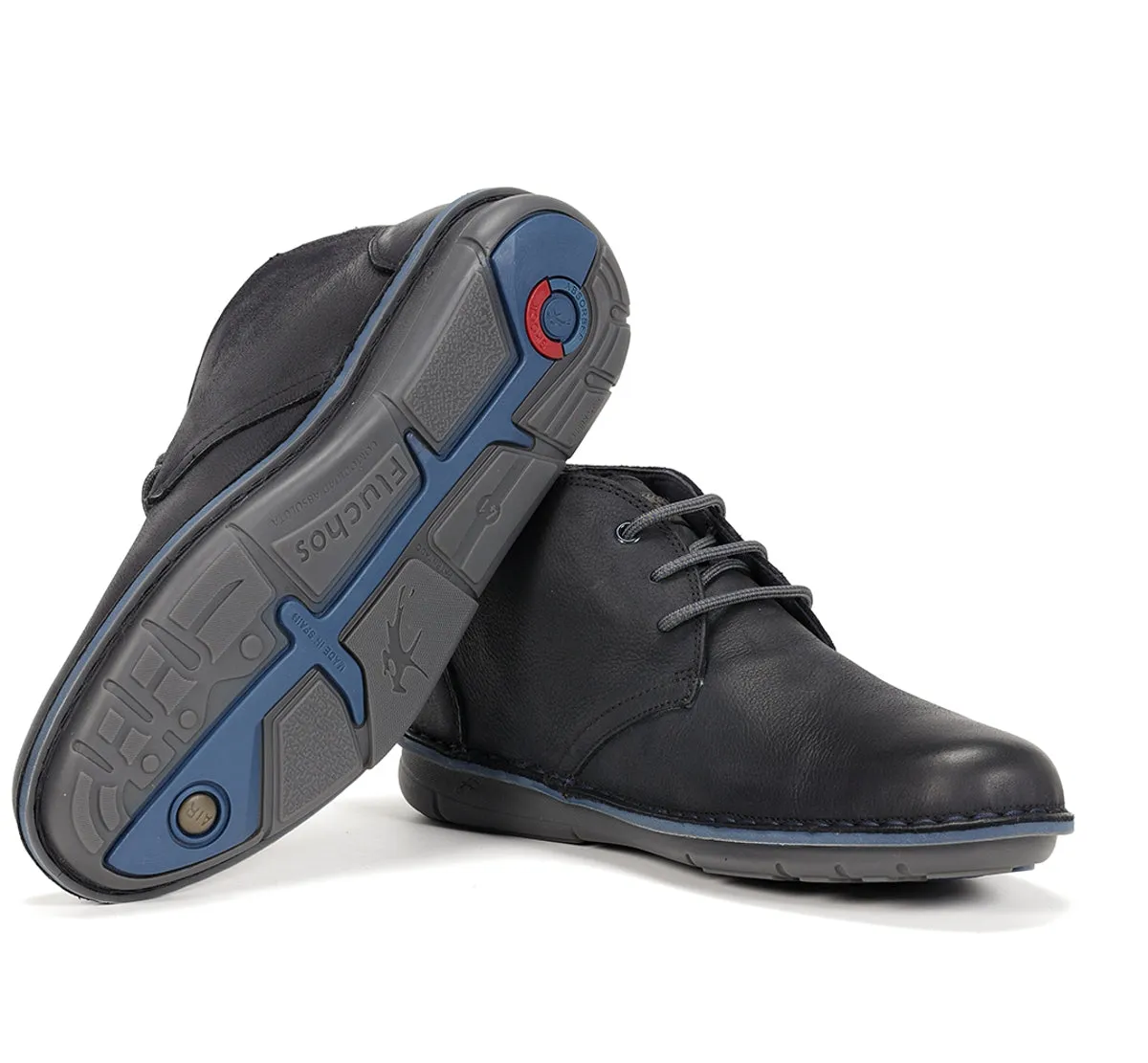 Fluchos Alfa F0701 polacchino blu leggero uomo