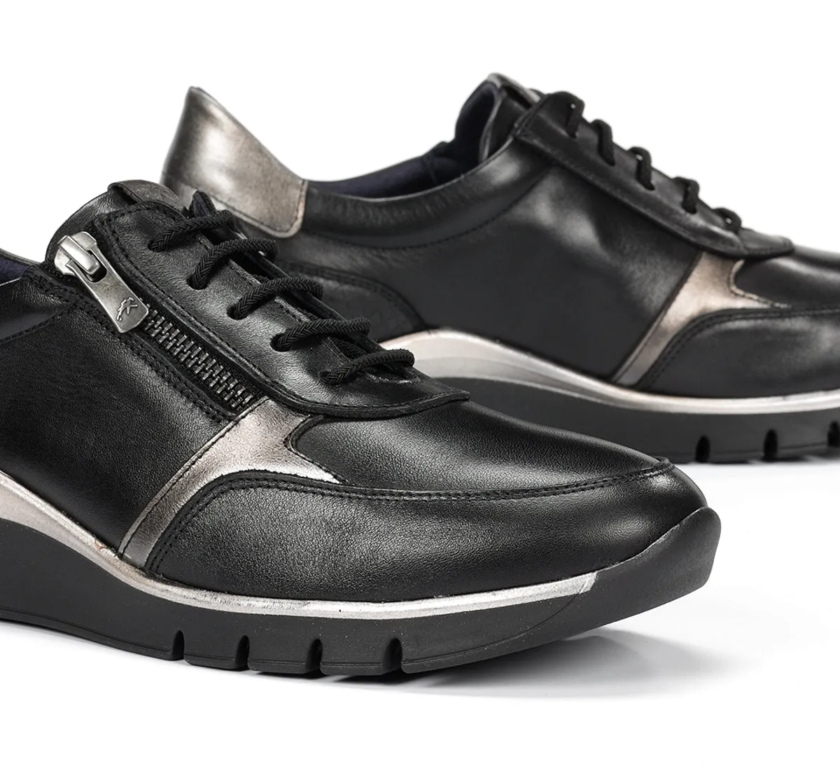 Fluchos Union F2070 sneakers nere donna