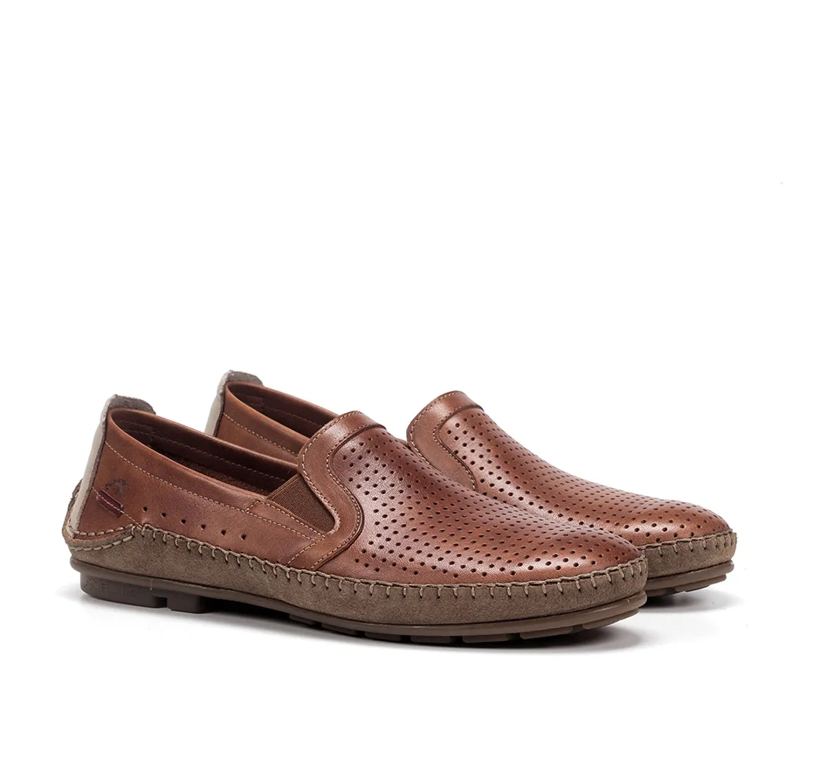 Fluchos Dorian F1177 mocassino uomo marrone casual