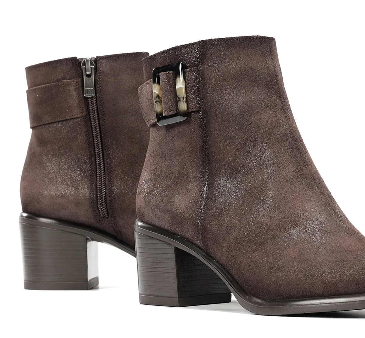 Fluchos Lexi D9531 stivaletti donna marroni casual